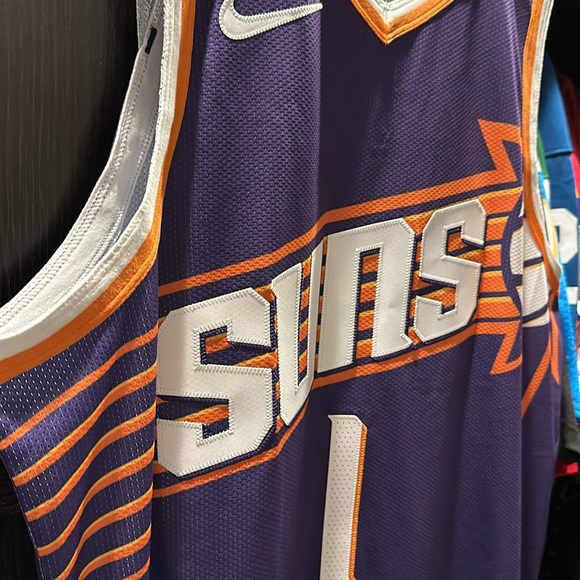 Devin Booker Phoenix Suns Nike Authentic Jersey - Association Edition - Purple - Picture 3 of 7